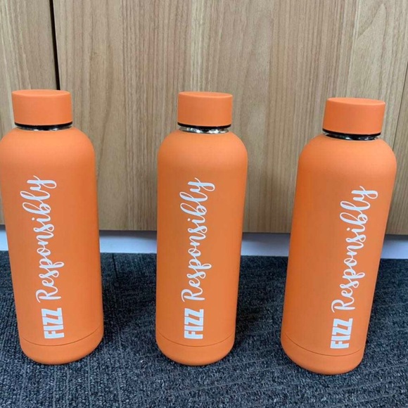 2 PCs Fizz Responsibly BPA free water bottle - Picture 3 of 3